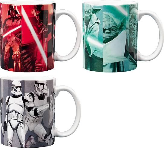 Star Wars Picture Grid Coffee Mug Set